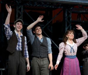 Ben Frankhauser, Jeremy Jordan & Kara Lindsay Photo