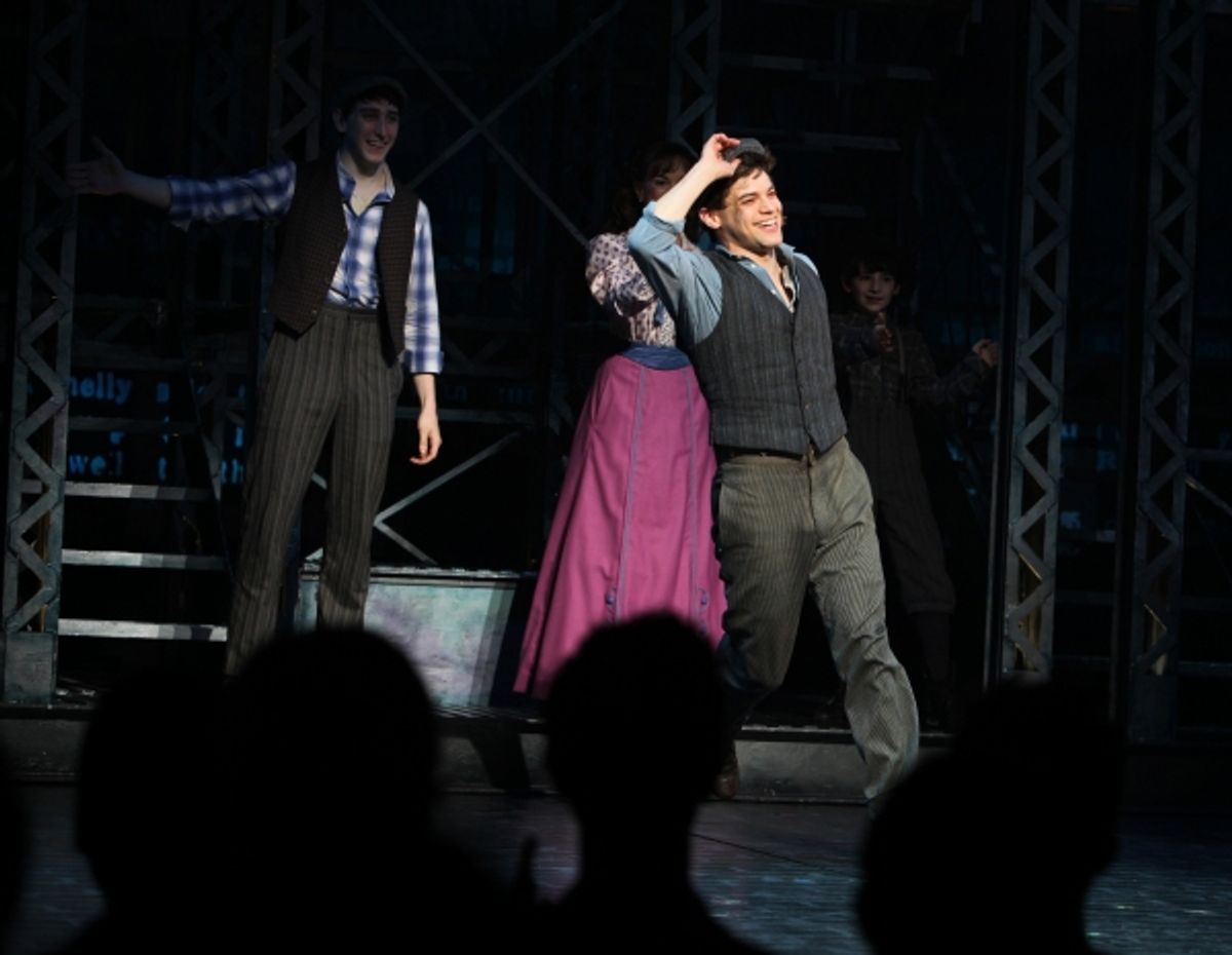 Ben Fankhauser, Kara Lindsay & Jeremy Jordan  at 