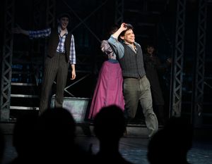 Ben Fankhauser, Kara Lindsay & Jeremy Jordan  Photo
