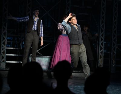 Ben Fankhauser, Kara Lindsay & Jeremy Jordan  Photo