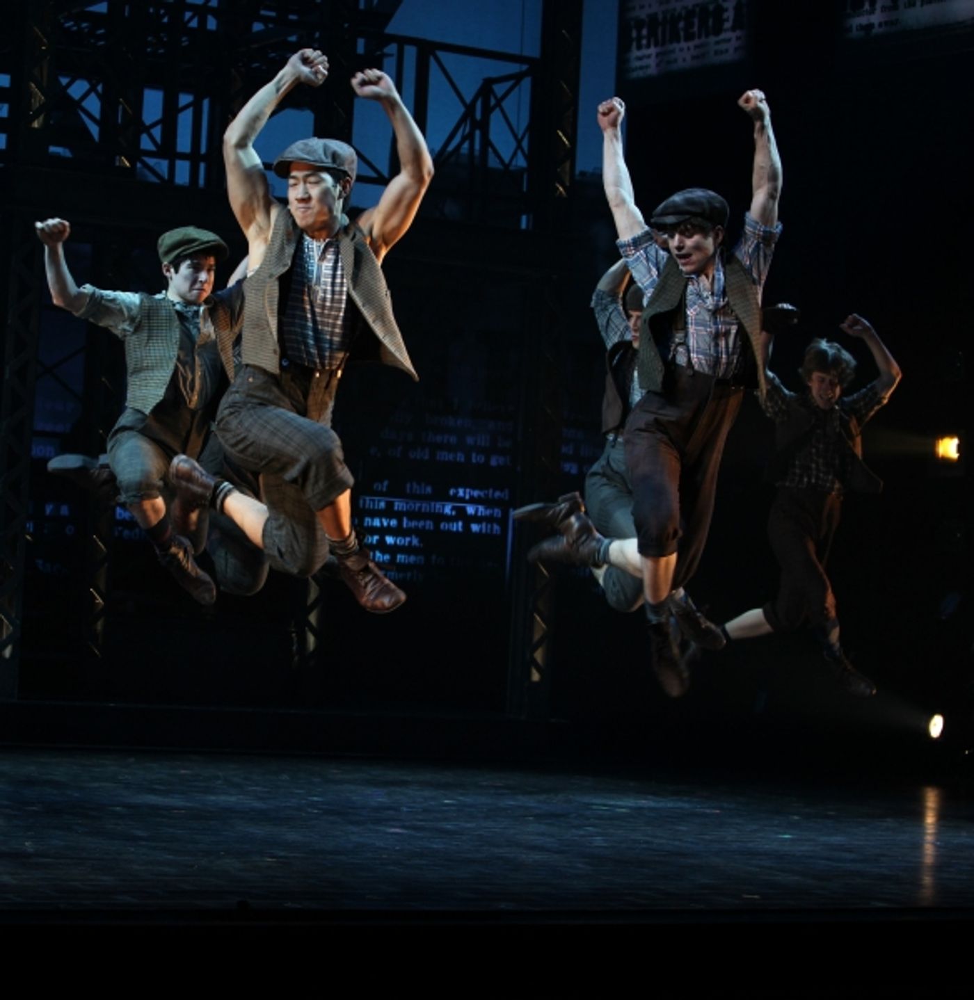 Photo Coverage: NEWSIES Opening Night Curtain Call!  Image