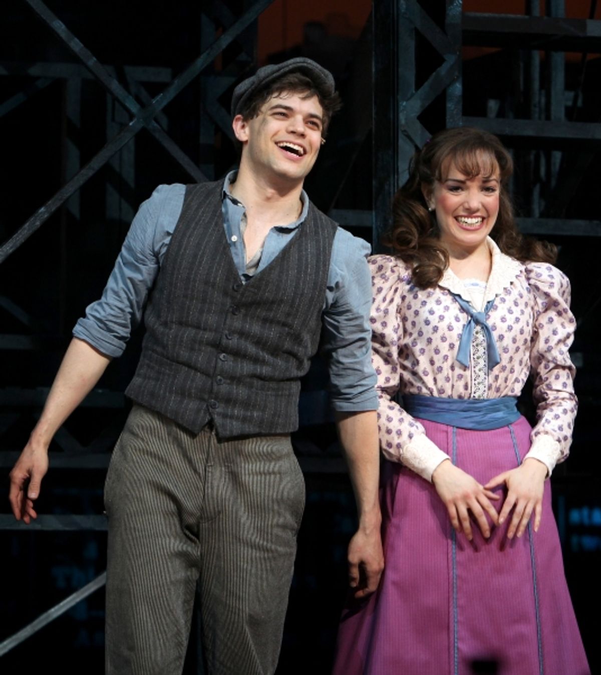 Jeremy Jordan, Kara Lindsay at 
