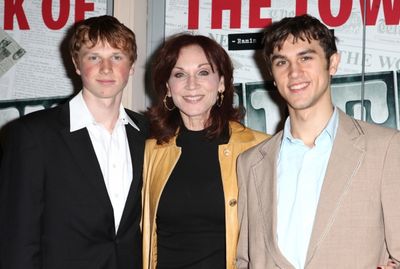 Marilu Henner & sons Joseph & Nicholas  Photo