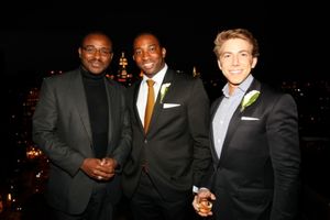 Robert Battle, Jay Lundy, and Baruch Shemtov @ BroadwayWorld Robert Battle, Jay Lundy, and Baruch Shemtov Photo