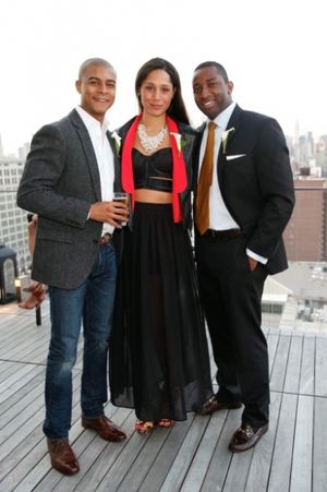 Sam Hamilton, Jenny Obiaya, and Jay Lundy @ BroadwayWorld Sam Hamilton, Jenny Obiaya, and Jay Lundy Photo