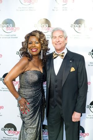 JC Hayward and Arena Stage Board Chair David Shiffrin Photo