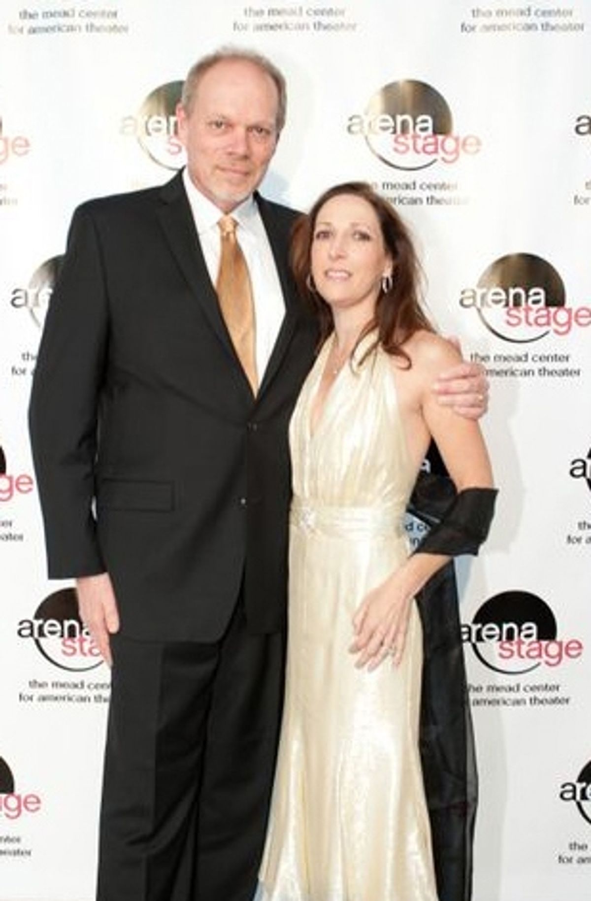 Arena Stage Executive Producer Edgar Dobie with his wife Tracy at 