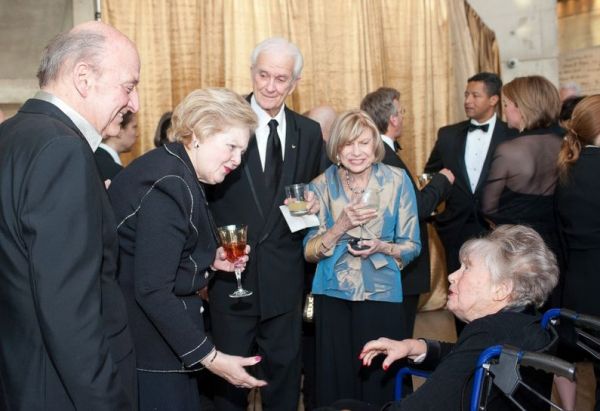 Arena Stage Life Trustee Dr. Jaylee Montague Mead and gala guests Photo