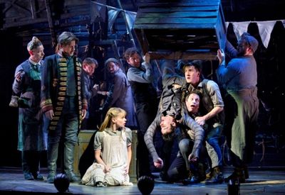 Celia Keenan-Bolger, Adam Chanler-Berat, and the cast of PETER AND THE STARCATCHER Photo