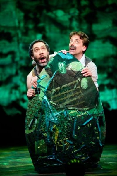 Kevin Del Aguila and Christian Borle Photo
