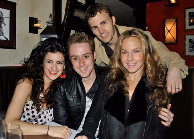 ROCK OF AGES' Tessa Alves, Cody Scott Lancaster, Tony LePage, and Katie Webber
 Photo