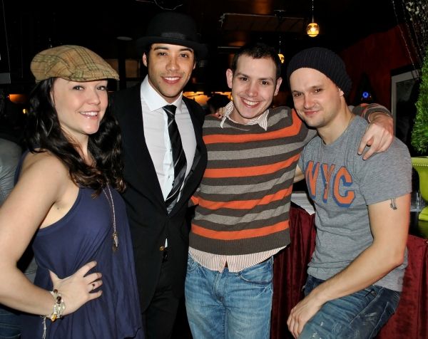 Cameron Adams (NICE WORK IF YOU CAN GET IT), Dan Domenech, Sam Gooley, and Jeremy Woo Photo