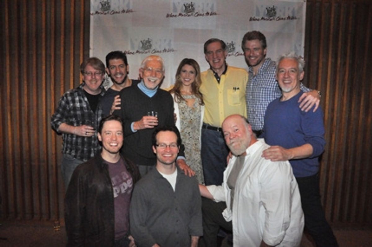 Christopher McGovern, Daniel C. Levine, Tom Jones (Book and Lyrics), Janine DiVita, Nick Wyman, Edward Watts, Ryan Alexander, Jamie LaVerdiere and Erick Devine at 