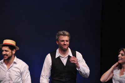 Daniel C. Levine, Edward Watts and Janine DiVita Photo