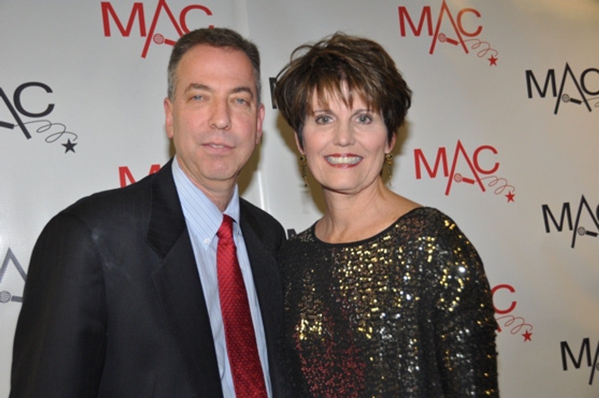 Bernie Furshpan and Lucie Arnaz at 2012 MAC Awards Red Carpet & Ceremony!