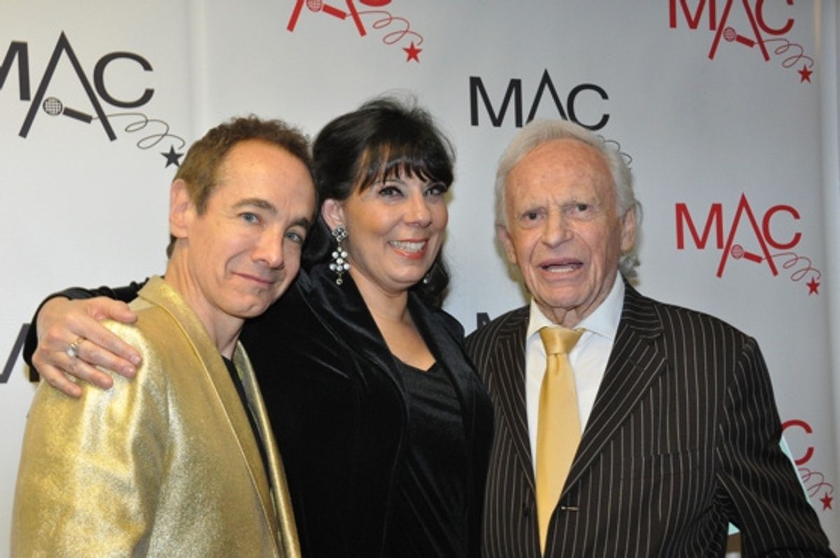 Jason Graae, Christine Pedi and Ervin Drake at 