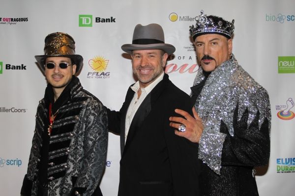 Ari Gold, Timothy Nelson and Emperor X Gabriel Della Notte Photo