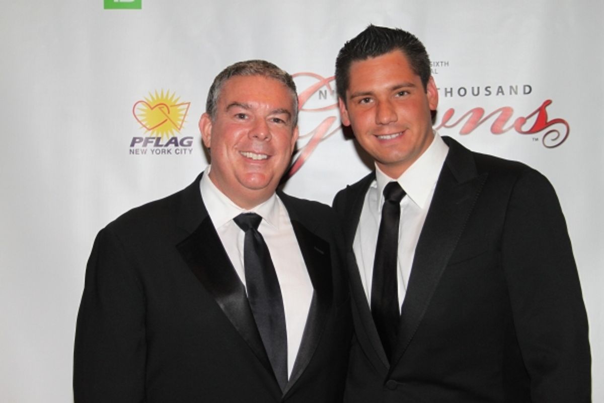Elvis Duran and Alex Silva at 