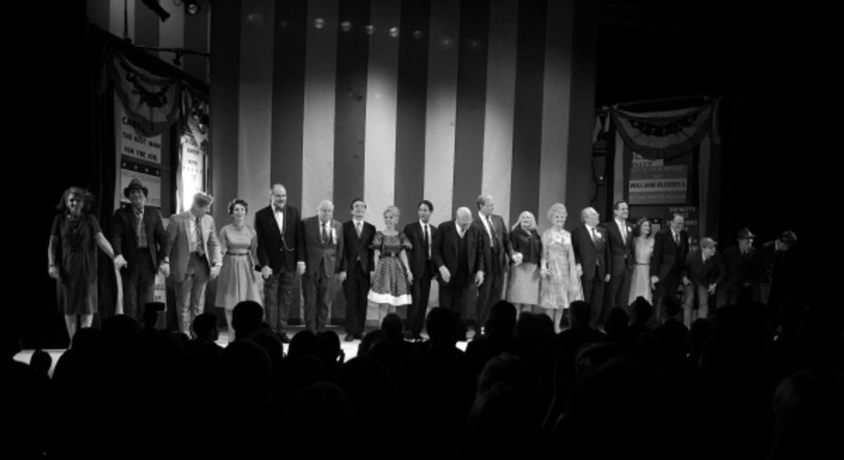 Ensemble Cast featuring: James Earl Jones, Angela Lansbury, John Larroquette, Candice Bergen, Eric McCormack, Kerry Butler, Jefferson Mays & Michael McKeon  at 