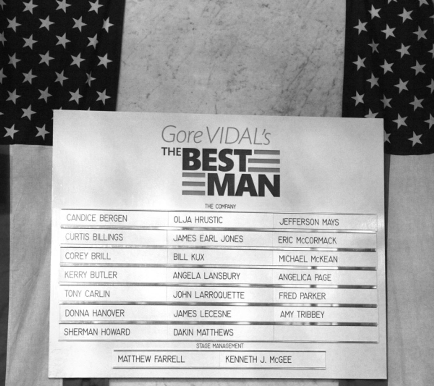 Photo Coverage: Gore Vidal's THE BEST MAN Opening Night Bows  Image