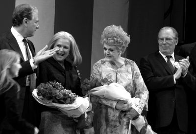 John Larroquette, Candice Bergen, Angela Lansbury & Michael McKeon Photo