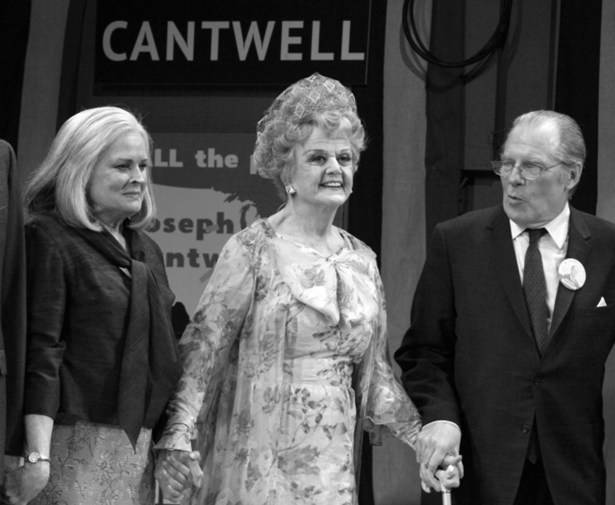 Candice Bergen, Angela Lansbury & Michael McKeon at 
