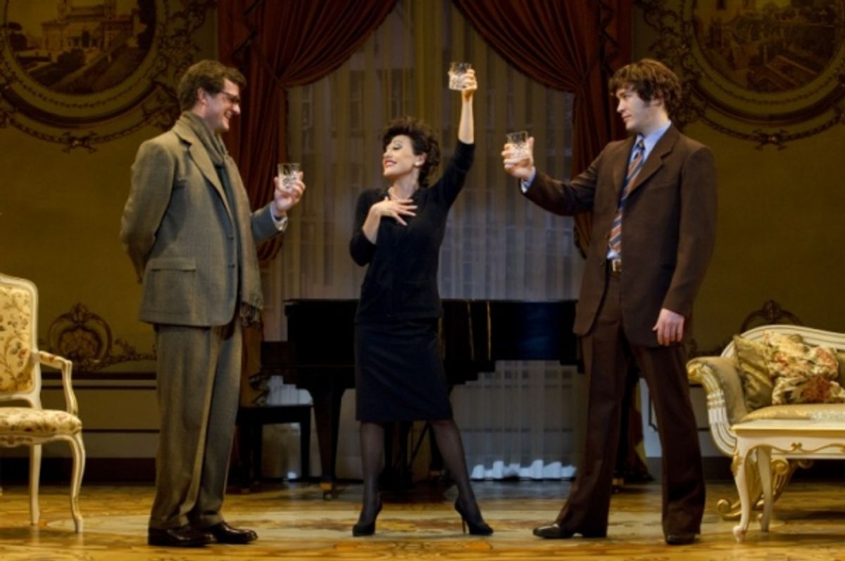 Michael Cumpsty, Tracie Bennett, and Tom Pelphrey at 