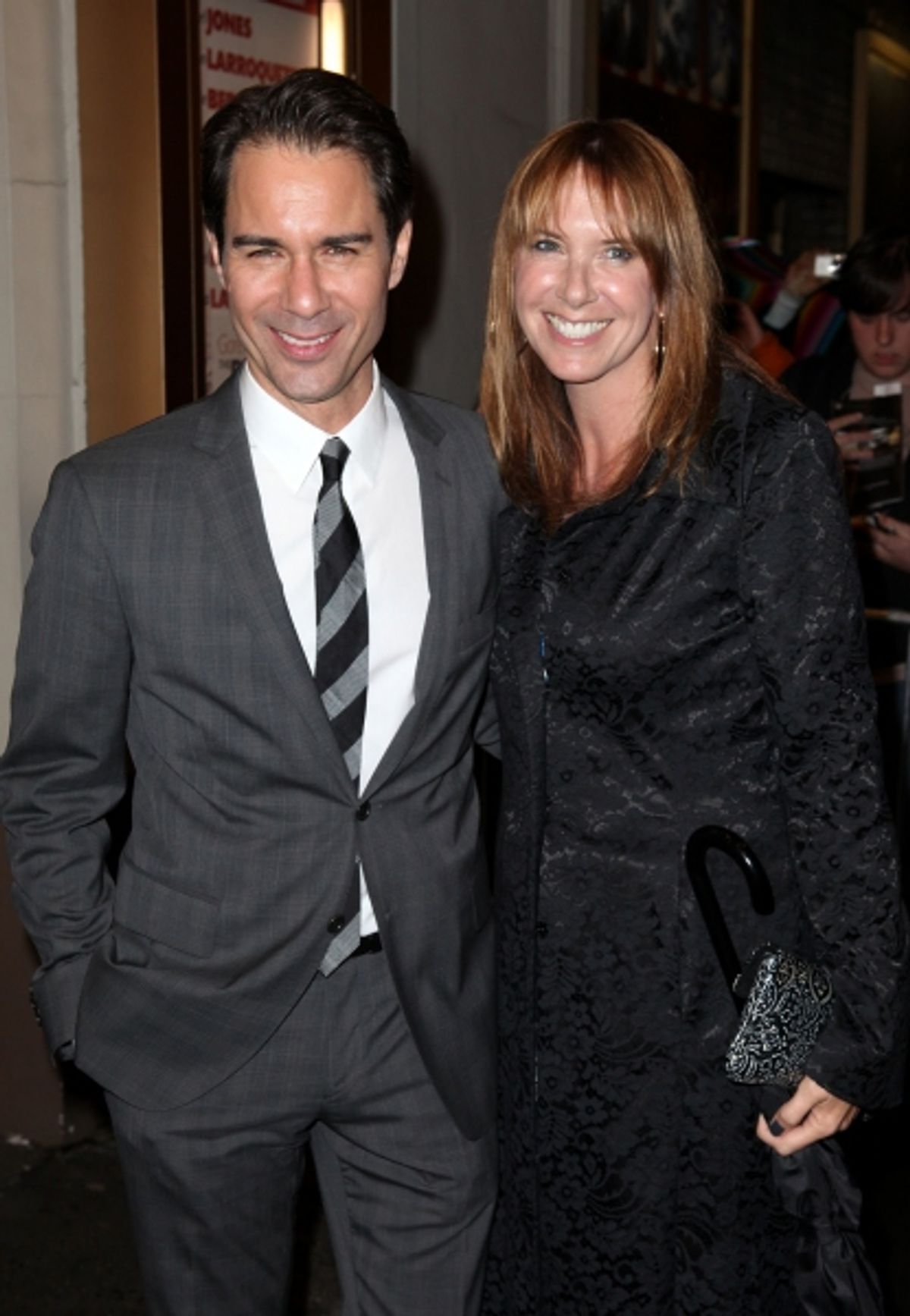 Eric McCormack & wife Janet  at 
