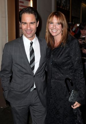 Eric McCormack & wife Janet @ BroadwayWorld Eric McCormack & wife Janet Photo
