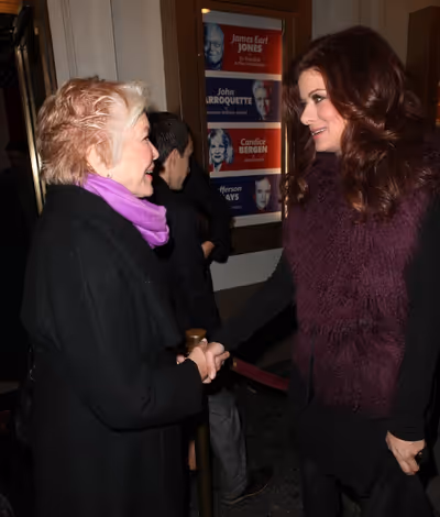 Ellen Burstyn & Debra Messing Photo