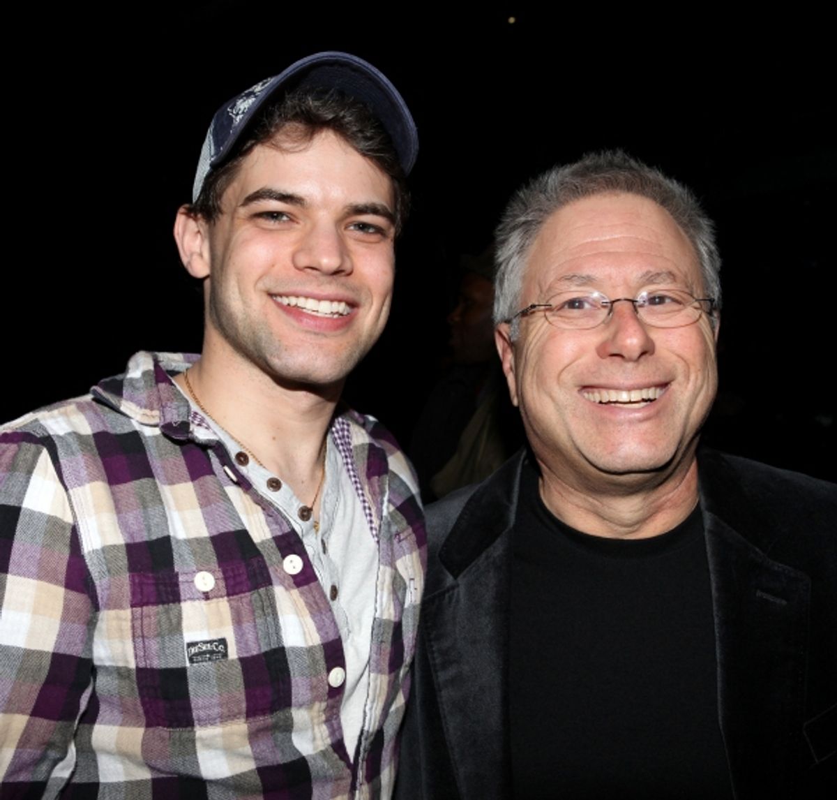 Jeremy Jordan & Alan Menken at 