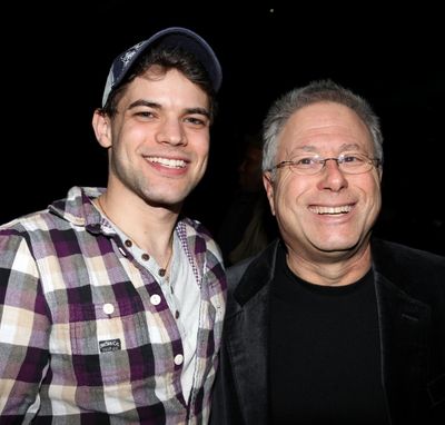 Jeremy Jordan & Alan Menken Photo