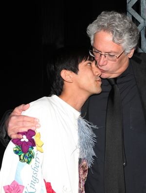 Aaron J. Albano & Harvey Fierstein @ BroadwayWorld Aaron J. Albano & Harvey Fierstein Photo