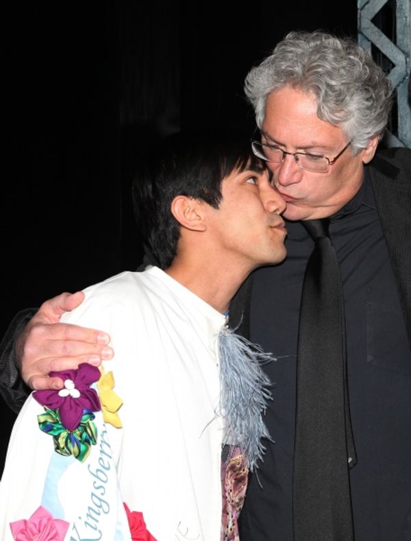 Aaron J. Albano & Harvey Fierstein Photo