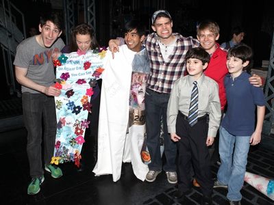 Ben Fankhauser, Kara Lindsay, Aaron J. Albano, Jeremy Jordan, Lewis Grosso, Andrew Ke Photo