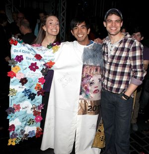 Kara Lindsay, Aaron J. Albano & Jeremy Jordan @ BroadwayWorld Kara Lindsay, Aaron J. Albano & Jeremy Jordan Photo