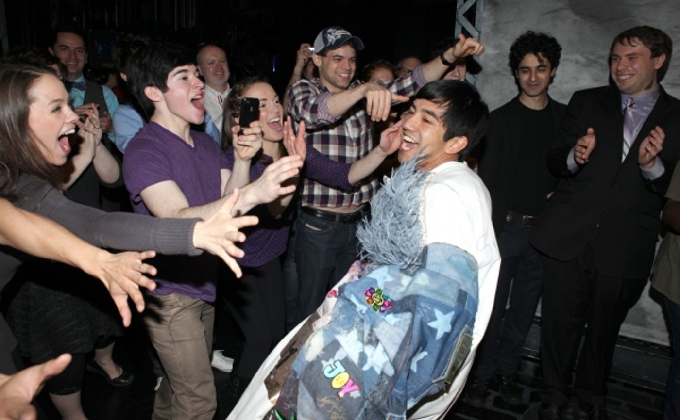 Photo Coverage: Inside the NEWSIES Gypsy Robe Ceremony!  Image