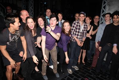 Andy Richardson, Kara Lindsay, Jeremy Jordan & Company Photo