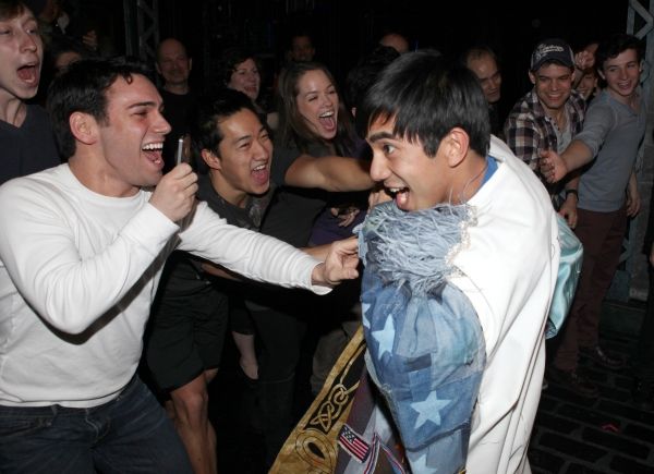 Aaron J. Albano with  Tommy Bracco & Company Photo