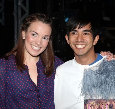 Kara Lindsay, Aaron J. Albano  Photo