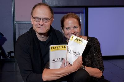 David Hyde Pierce and Katie Couric Photo