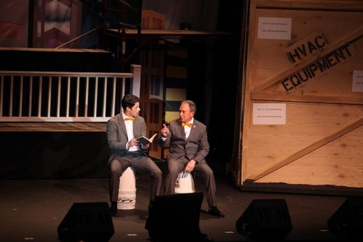 Photo Flash: HOW TO SUCCEED Cast Performs with Mayor Bloomberg at Inner Circle!  Image