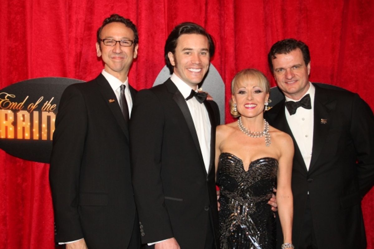 Jay Russell, Tom Russell, Tracie Bennett and Michael Cumpsty at 