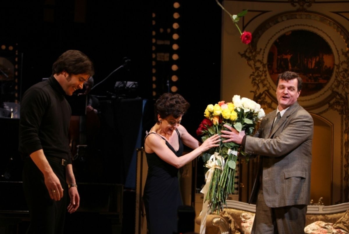 Tracie Bennett with Tom Pelphrey & Michael Cumpsty at 