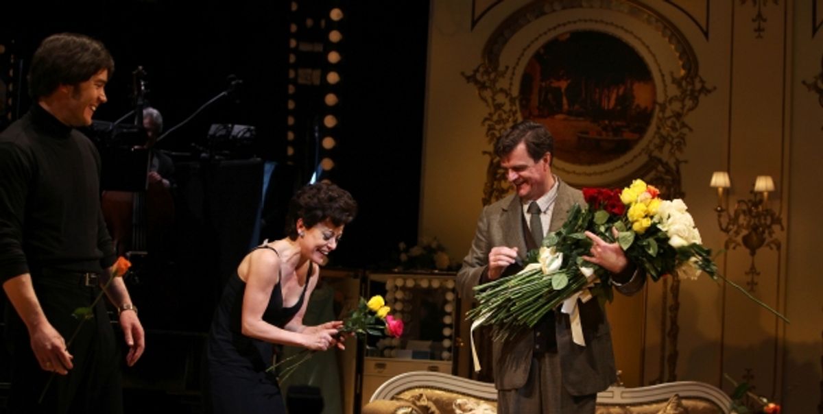 Tracie Bennett with Tom Pelphrey & Michael Cumpsty at 