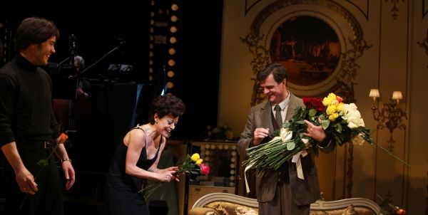 Tracie Bennett with Tom Pelphrey & Michael Cumpsty Photo