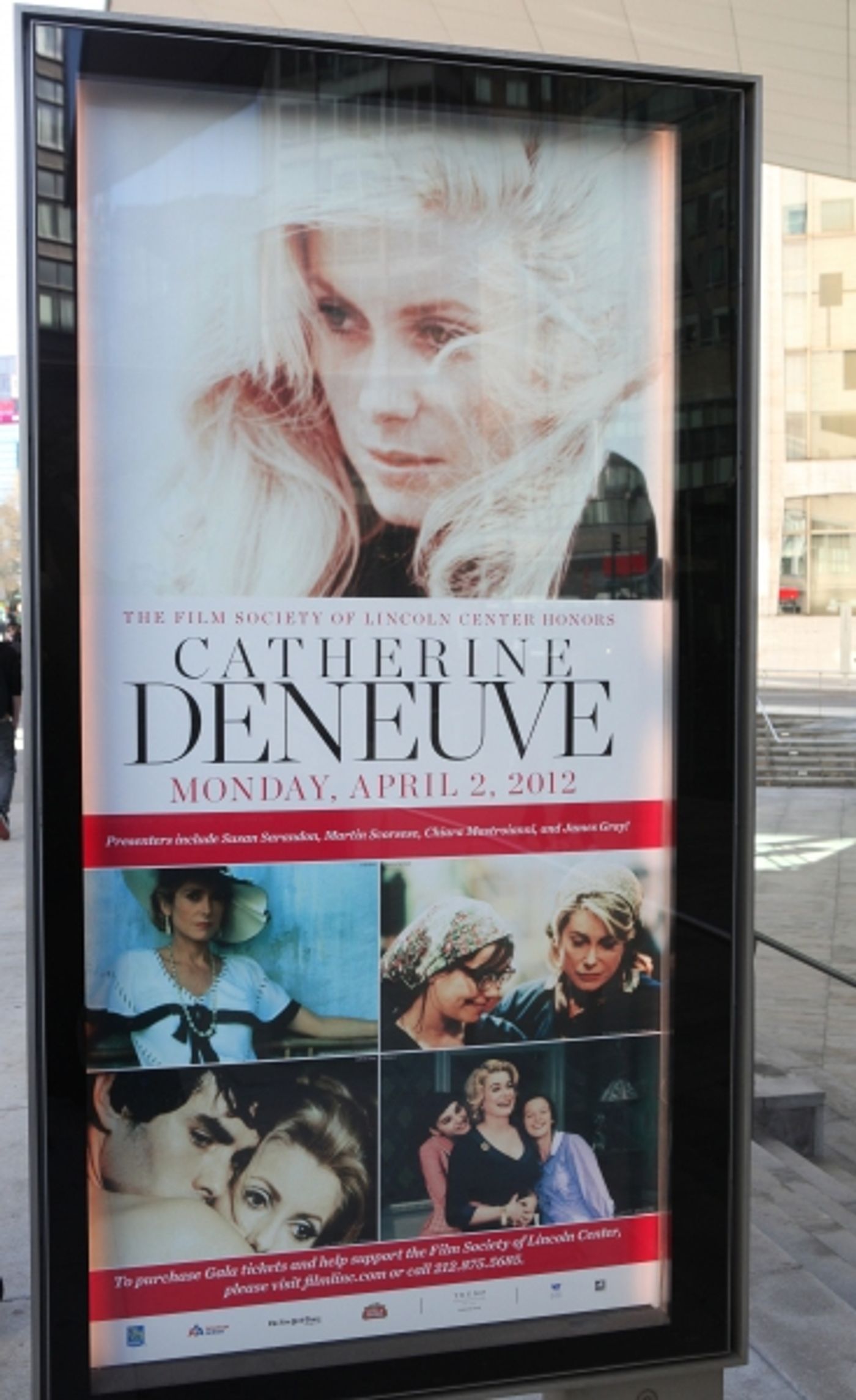 Photo Coverage: Film Society of Lincoln Center Honors Catherine Deneuve with Chaplin Award Photo Coverage: Film Society of Lincoln Center Honors Catherine Deneuve with Chaplin Award Image