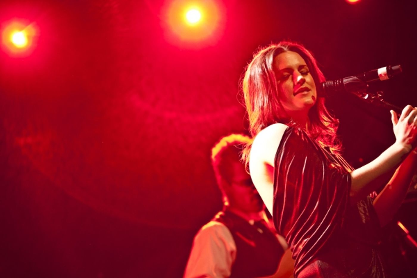 Photo Coverage: Carrie Manolakos Takes the Stage at (le) poisson rouge to Celebrate CD Release Party  Image
