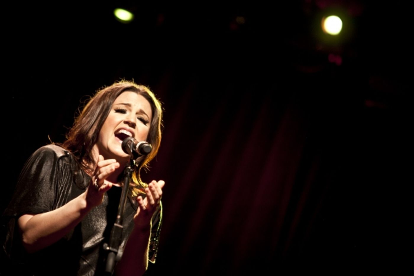 Photo Coverage: Carrie Manolakos Takes the Stage at (le) poisson rouge to Celebrate CD Release Party  Image