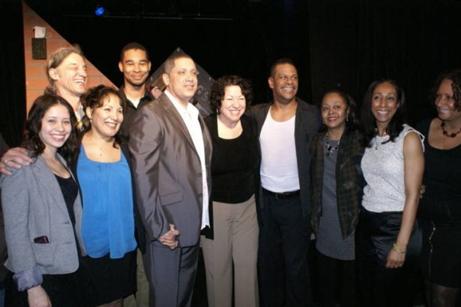 Photo Coverage: Justice Sonia Sotomayor Surprises GROWING UP GONZALES Cast at Jan Hus Playhouse  Image